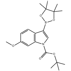 1-BOC-6-METHOXYINDOLE-3-BORONIC ACID, PINACOL ESTER,1-Boc-6-Methoxyindole-3-boronic acid, pinacol ester