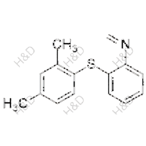 沃替西汀雜質(zhì)17,2-((2,4-dimethylphenyl)thio)-N-methyleneaniline