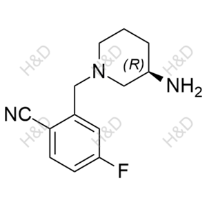 (R)-2-((3-aminopiperidin-1-yl)methyl)-4-fluorobenzonitrile	曲格列汀杂质22