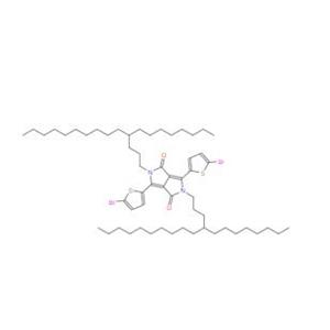 3,6-双(5-溴噻吩-2-基)-2,5-双(4-辛基十四烷基)-2,5-二氢吡咯并[3,4-c]吡咯-1,4-二酮