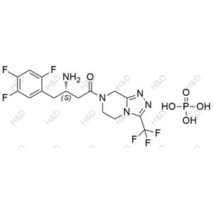 Sitagliptin EP Impurity A(Phosphate)	西格列汀EP雜質(zhì)A(磷酸鹽)	823817-58-9