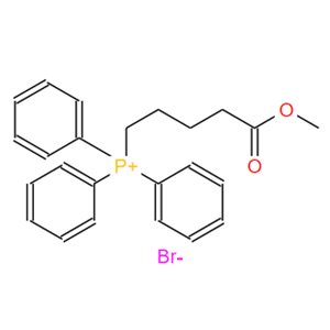 戊酸甲酯三苯基溴化膦,5-methoxy-5-oxopentyl)-triphenylphosphanium,bromide