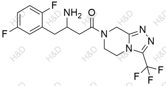 消旋堿西格列汀,Racemic base sitagliptin