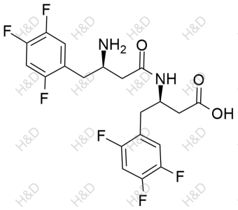 西格列汀雜質(zhì)98,(R)-3-((R)-3-amino-4-(2,4,5-trifluorophenyl)butanamido)-4-(2,4,5-trifluorophenyl)butanoic acid