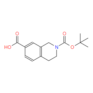 2-BOC-7-羧基-1,2,3,4-四氫異喹啉,2-(tert-Butoxycarbonyl)-1,2,3,4-tetrahydroisoquinoline-7-carboxylic acid