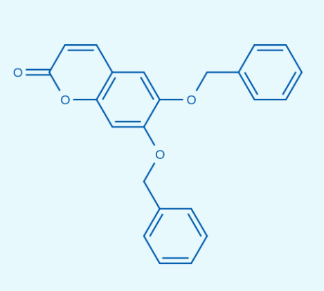 6,7-二(芐氧基)香豆素,6,7-Bis(benzyloxy)coumarin