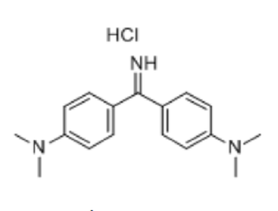 4,4'-碳亚氨基双(N,N-二甲基苯胺)单盐酸盐,4,4'-bis(dimethylamino)benzhydrylidenimine hydrochloride