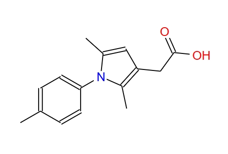 2-[2,5-二甲基-1-(4-甲基苯基)-1H-吡咯-3-基]乙酸,2-[2,5-dimethyl-1-(4-methylphenyl)-1H-pyrrol-3-yl]acetic acid