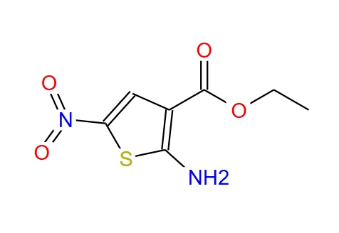 2-氨基-5-硝基-3-噻吩羧酸乙酯,Ethyl 2-amino-5-nitrothiophene-3-carboxylate