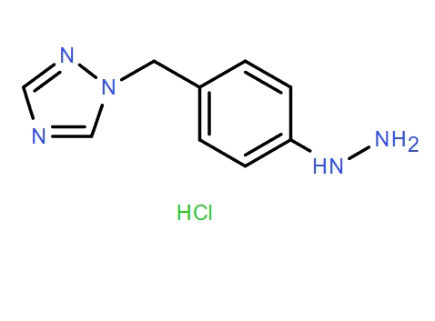 1-[(4-苯肼)甲基]-1H-1,2,4-三氮唑鹽酸鹽,1-[(4-Hydrazinophenyl)methyl]-1H-1,2,4-triazole hydrochloride