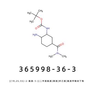 [(1R,2S,5S)-2-氨基-5-[(二甲基氨基)羰基]环己基]氨基甲酸叔丁酯 依度沙班中间体