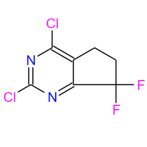 2,4-二氯-7,7-二氟-6,7-二氢-5H-环戊二烯并[D]嘧啶