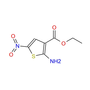 2-氨基-5-硝基-3-噻吩羧酸乙酯,Ethyl 2-amino-5-nitrothiophene-3-carboxylate