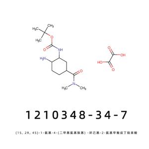 (1S, 2R, 4S)-1-氨基-4-(二甲基氨基羰基) -环己基-2-氨基甲酸叔丁酯草酸