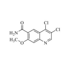 3,4-二氯-7-甲基喹啉 -6-甲酰胺,3,4-Dichloro-7-methylquinoline-6-carboxamide