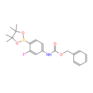 N-[3-氟-4-(4,4,5,5-四甲基-1,3,2-二氧杂环戊硼烷-2-基)苯基]氨基甲酸苄酯