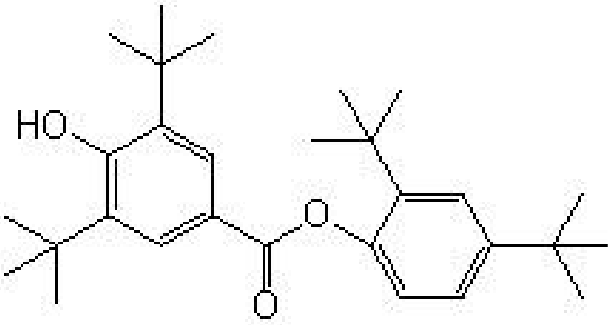 3,5-二叔丁基-4-羥基苯甲酸-2,4-二叔丁基苯酯,uv-120