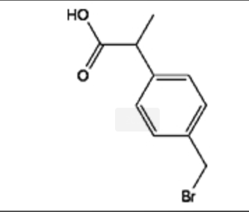 2-(4-溴甲基)苯基丙酸,2-(4-Bromomethyl)phenylpropionic acid