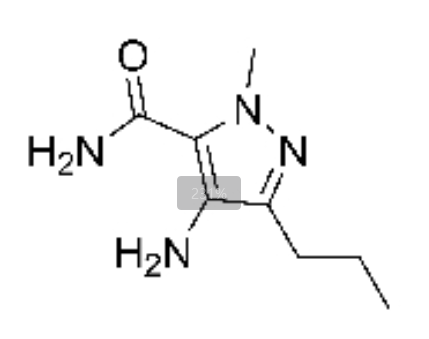 4-氨基-1-甲基-3-正丙基-1H-吡唑-5-羧酰胺,4-Amino-1-methyl-3-n-propyl-5-pyrazolecarboxamide