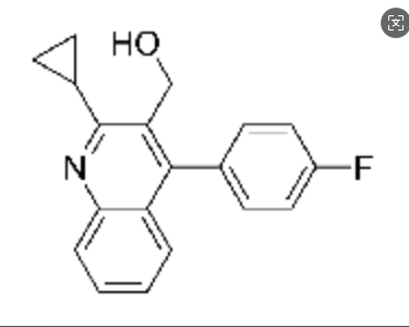 2-環(huán)丙基-4-(4-氟苯基)-3-喹啉甲醇,2-Cyclopropyl-4-(4-fluorophenyl)-3- quinolinemethanol