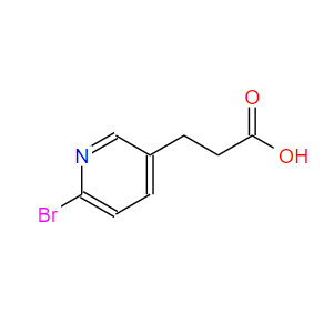 3-(6-溴吡啶-3-基)丙酸,3-(6-bromopyridin-3-yl)propanoic acid