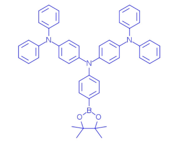 4-[N,N-bis(4-diphenylaminophenyl)amino]phenylboronic acid pinacol ester,4-[N,N-bis(4-diphenylaminophenyl)amino]phenylboronic acid pinacol ester