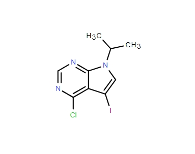 4-氯-5-碘-7-異丙基-7H-吡咯并[2,3-D]嘧啶,7H-Pyrrolo[2,3-d]pyrimidine, 4-chloro-5-iodo-7-(1-methylethyl)-