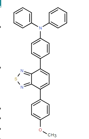 Benzenamine, 4-[7-(4-methoxyphenyl)-2,1,3-benzothiadiazol-4-yl]-N,N-diphenyl-,Benzenamine, 4-[7-(4-methoxyphenyl)-2,1,3-benzothiadiazol-4-yl]-N,N-diphenyl-