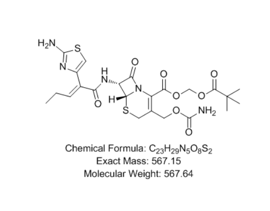 頭孢卡品酯反式異構(gòu)體,(E)-Cefcapene Pivoxil