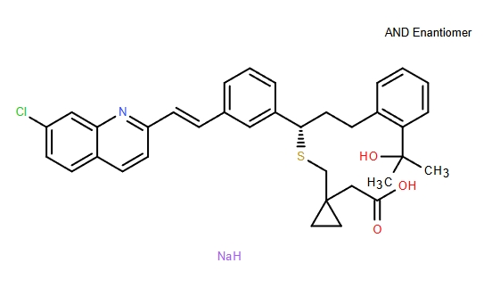 孟魯司特EP雜質(zhì)A,ent-montelukast sodium salt