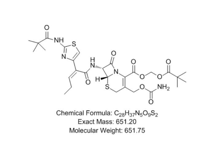 头孢卡品酯特戊酸,Cefotaxime Axetil Tevaleric Acid