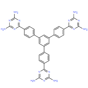 6，6'-(5'-(4-(4，6-二氨基-1，3，5-三嗪-2-基)苯基)-[1，1':3 '，1”-三聯(lián)苯]-4，4”-二基)雙(1，3，5-三嗪-2，4-二胺),6,6'-(5'-(4-(4,6-Diamino-1,3,5-triazin-2-yl)phenyl)-[1,1':3',1''-terphenyl]-4,4''-diyl)bis(1,3,5-triazine-2,4-diamine)