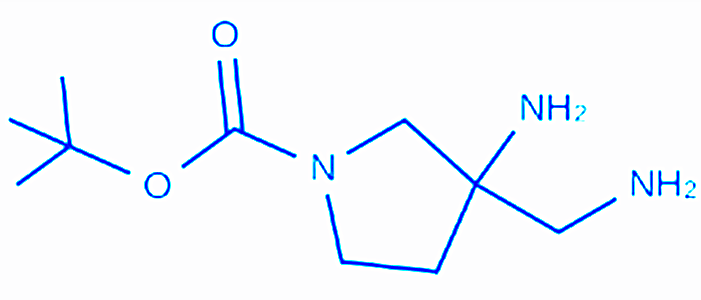 3-氨基-3-(氨基甲基)吡咯烷-1-羧酸叔丁酯,tert-Butyl 3-amino-3-(aminomethyl)pyrrolidine-1-carboxylate