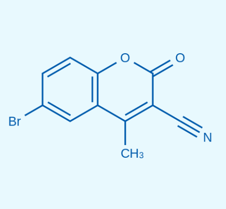 6-溴-3-氰基-4-甲基香豆素,6-Bromo-3-cyano-4-methylcoumarin