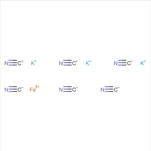 鐵氰化鉀,Potassium hexacyanoferrate(3-)