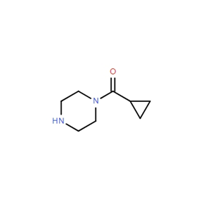 1-環(huán)丙甲?；哙?1-(Cyclopropanecarbonyl)plperazine