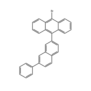 9-溴-10-(7-苯基萘-2-基)蒽 2396648-76-1