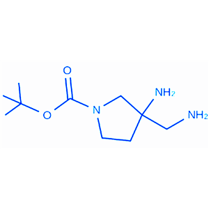 3-氨基-3-(氨基甲基)吡咯烷-1-羧酸叔丁酯,tert-Butyl 3-amino-3-(aminomethyl)pyrrolidine-1-carboxylate