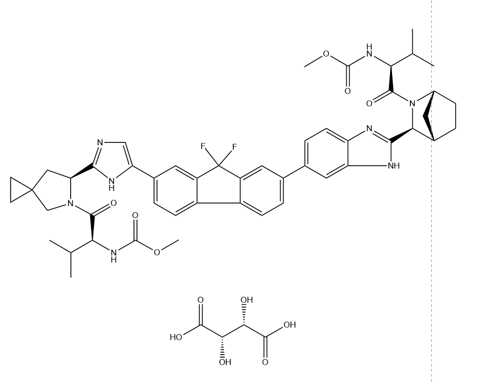 雷迪帕韋 D-酒石酸鹽,Ledipasvir D-tartrate