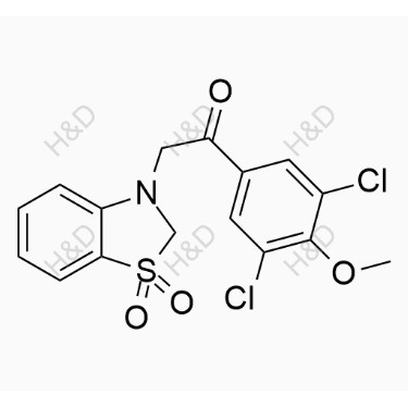 多替諾德雜質(zhì)2,1-(3,5-dichloro-4-methoxyphenyl)-2-(1,1-dioxidobenzo[d]thiazol-3(2H)-yl)ethanone