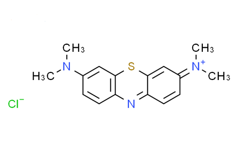 氯化3,7-雙（二甲氨基）吩噻嗪-5-{翁}三水合物,3,7-Bis(dimethylamino)phenazathionium chloride