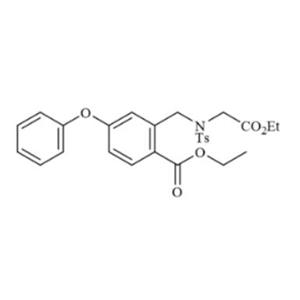2-[(甲氧基羰基乙基)(甲苯-4-磺酰)氨基]甲基-4-苯氧基苯甲酸乙酯
