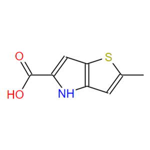 2-甲基-4H-噻吩并(3,2-b)吡咯-5-羧酸