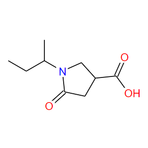 1-仲丁基-5-氧代吡咯烷-3-甲酸