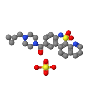 N-(4-(4-(環(huán)丙基甲基)哌嗪-1-羰基)苯基)喹啉-8-磺酰胺半硫酸鹽
