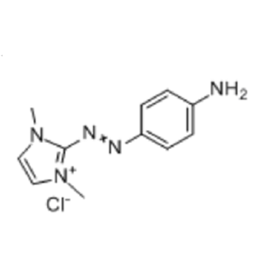 2-((4-氨基苯基)偶氮)-1,3-二甲基-1H-咪唑鎓氯化物,2-((4-Aminophenyl)azo)-1,3-dimethyl-1H-imidazolium chloride