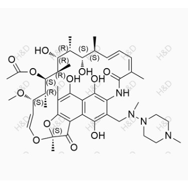 N-甲基利福平,N-Methyl Rifampicin