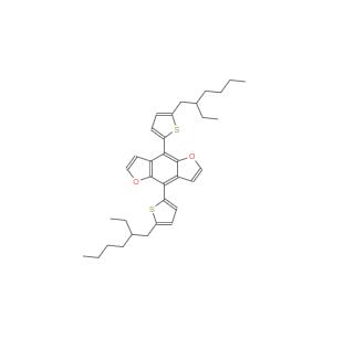 4,8-雙(5-(2-乙基己基)噻吩-2-基)苯并[1,2-B：4,5-B']二呋喃