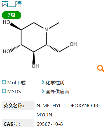 N-Methyl-1-deoxynojirimycin,N-Methyl-1-deoxynojirimycin