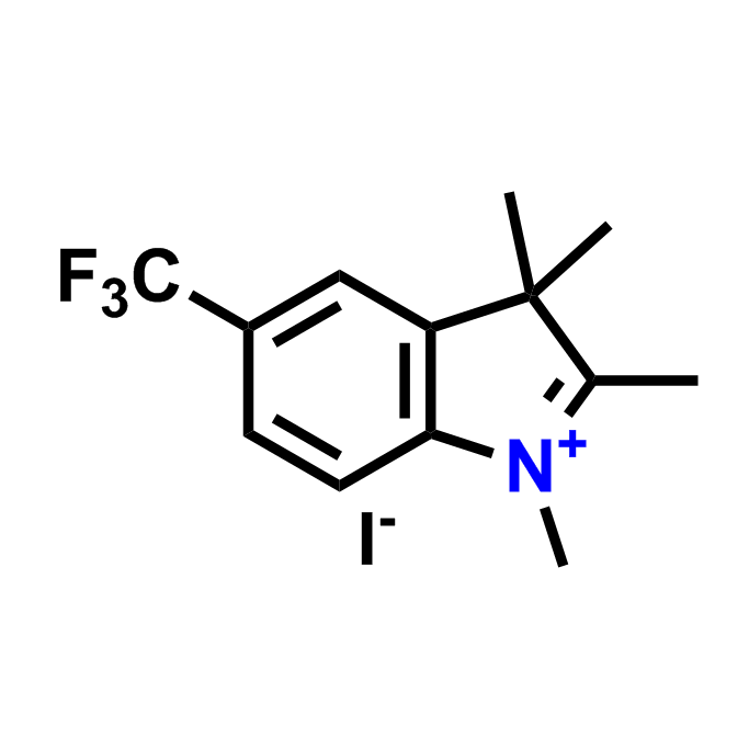 5-(三氟甲基)-1,2,3,3-四甲基-3H-吲哚碘化物,1,2,3,3-tetramethyl-5-(trifluoromethyl)-3H-indolium